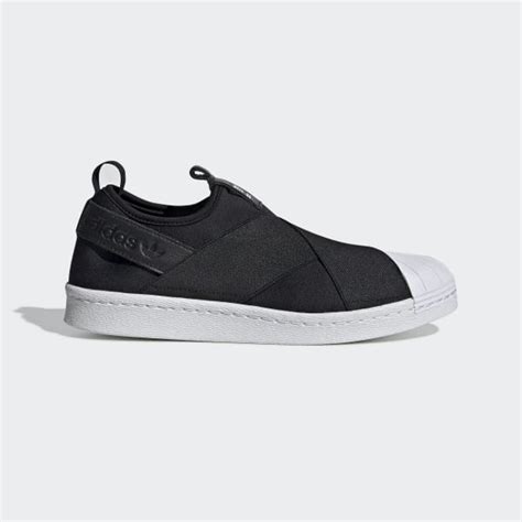 tenis adidas superstar slip on mujer